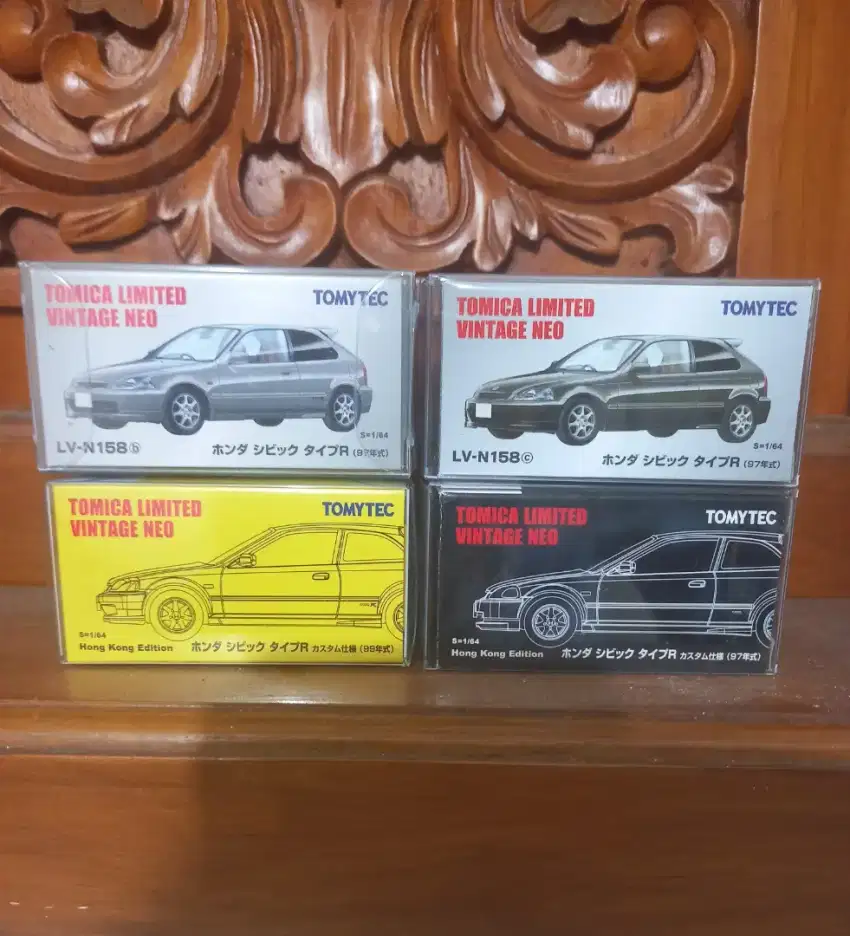 Diecast tomica limited vintage honda civic type r