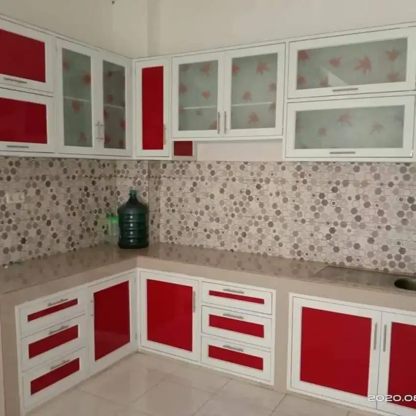 Kitchen set full alumunium murah