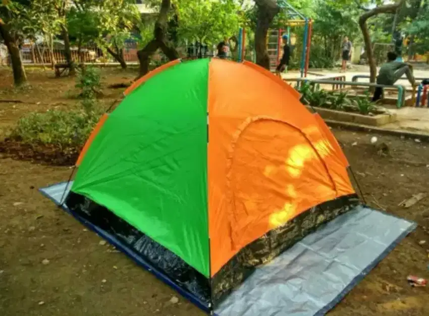 Tenda Camping Dome Single Layer 5-6 Orang
