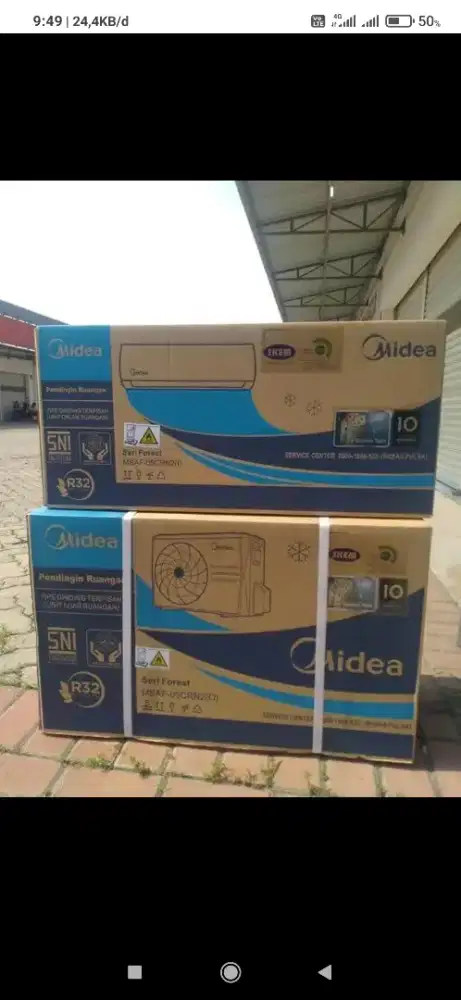 AC  0.5 PK Baru merk Media