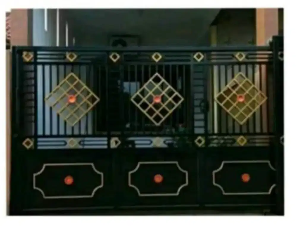 Pagar dorong model terbaru