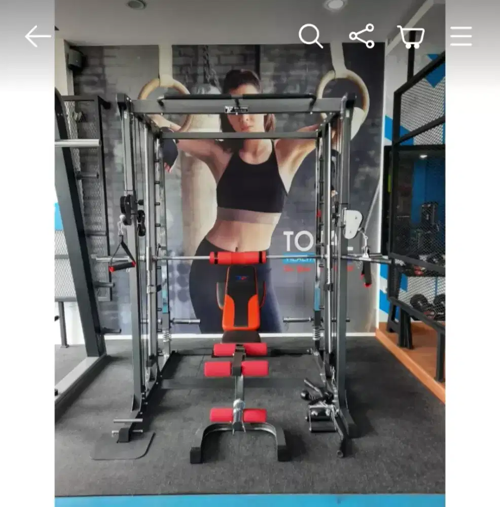 POWER RACK TOTAL FITNES TF 022