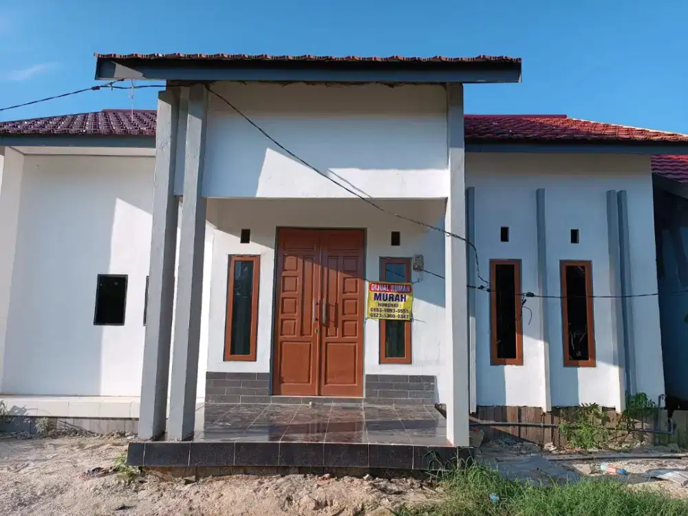 Dijual cepat rumah permanen type 90