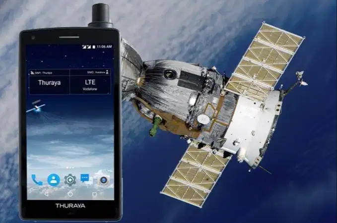 Telepon Satelit Thuraya X5 Touch Android