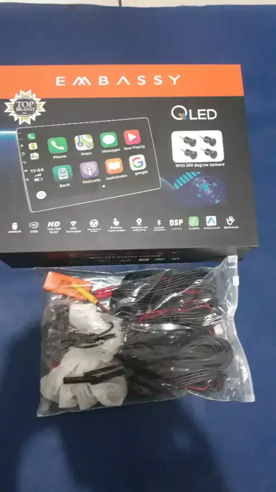 ANDROID EMBASSY 9 INCH Q LED RAM 4/64 + PASANG