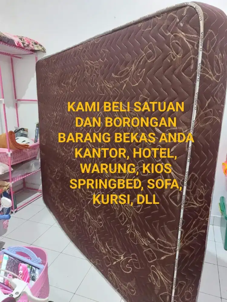 Jualin kasur Springbed eks mu disini siap nampung
