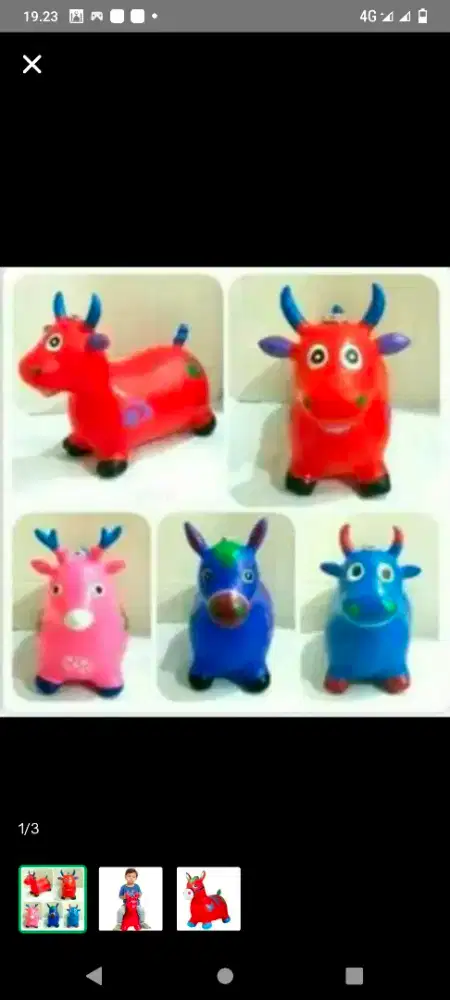 Mainan Kuda Kudaan + Music - Animal Jumping