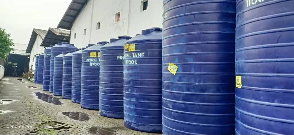 Tandon AIr ukuran besar 8000 Liter