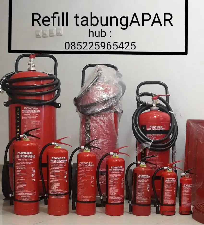 Refill / Isi Ulang APAR Tabung Pemadam