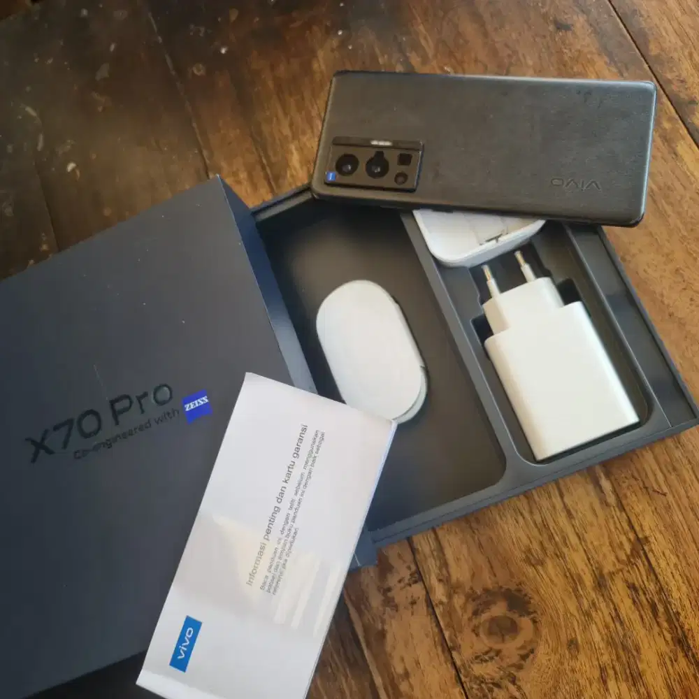 Vivo X70 Pro 5G Garansi 2025 RAM 20/256 Mulus Full-Ori Kamera Zeiss