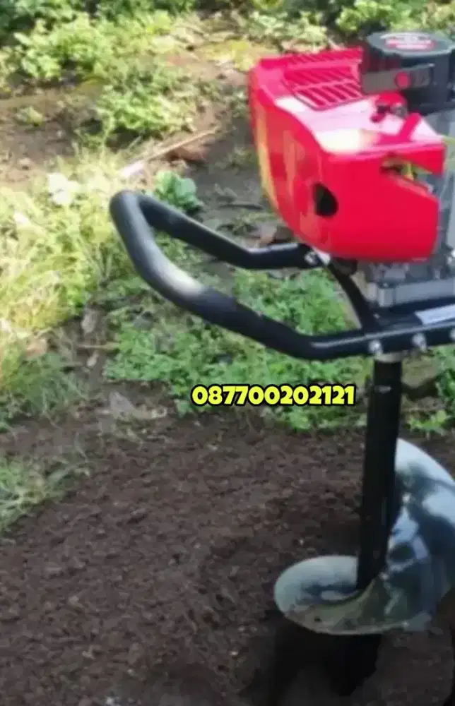 (KRANGGAN TEKNIK)mesin bor tanah biopori sumur tanam tiang