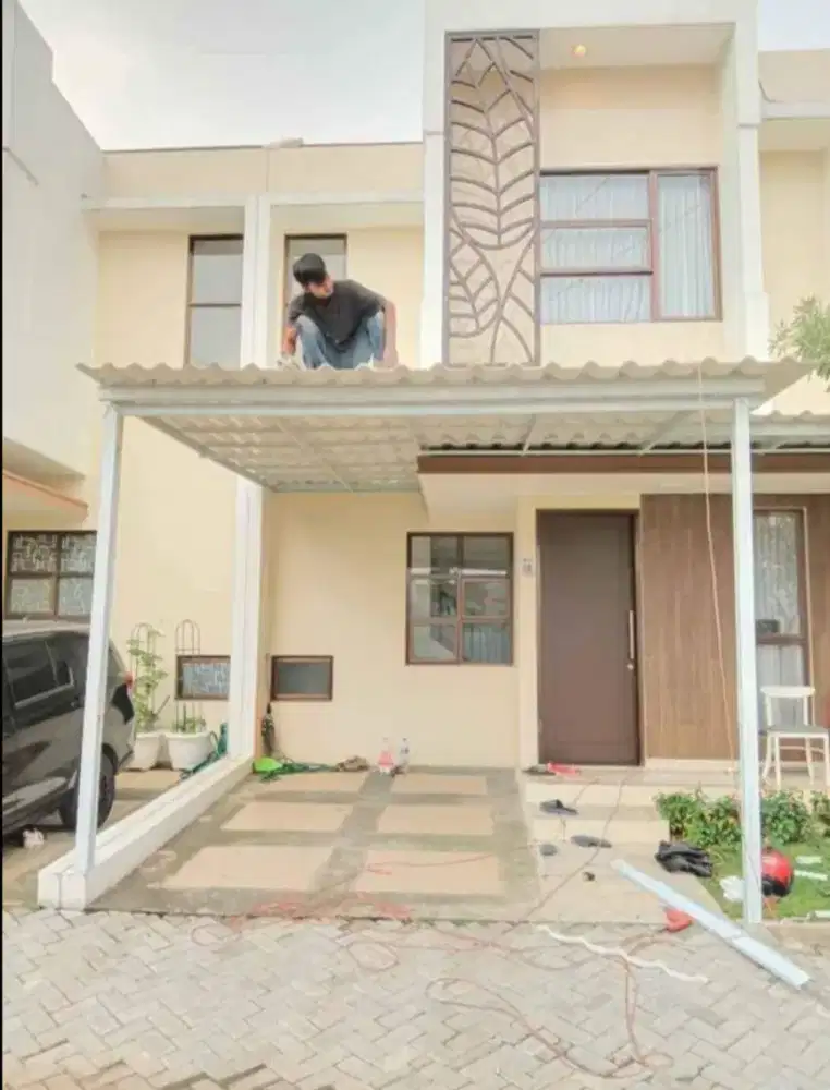 Canopy baja ringan atap alderon single 208