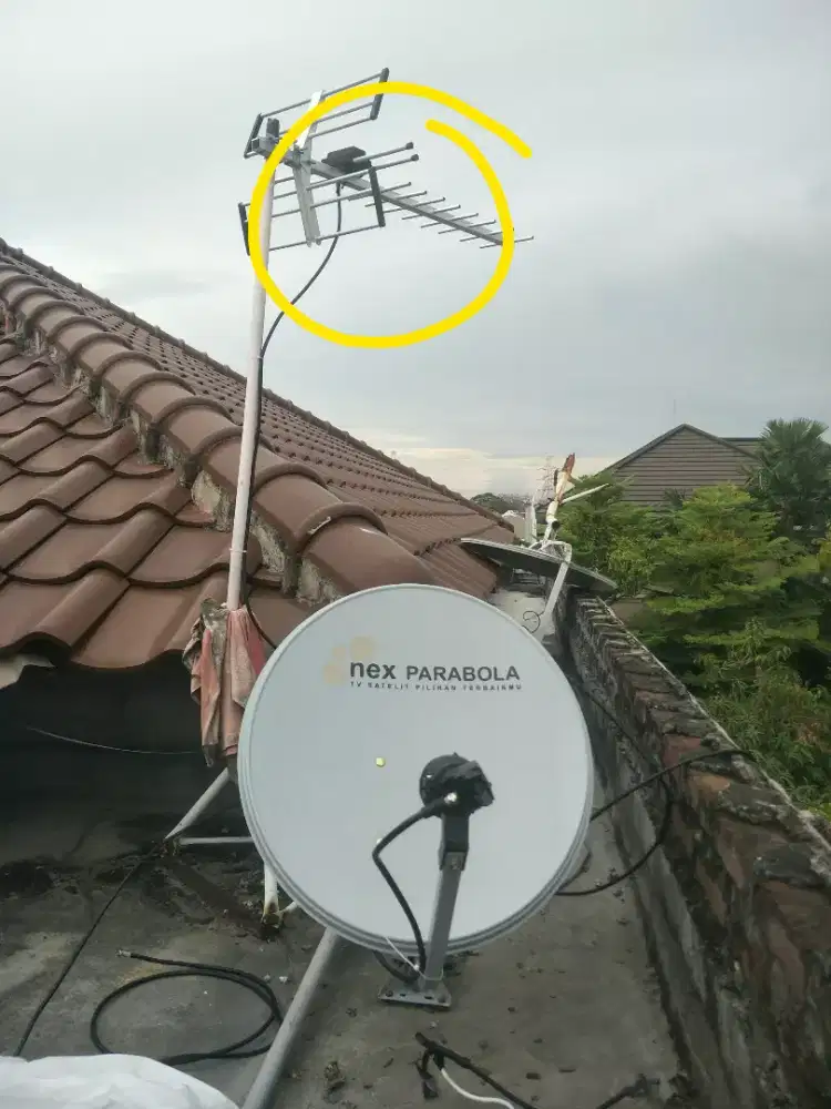 Pasang antena digital