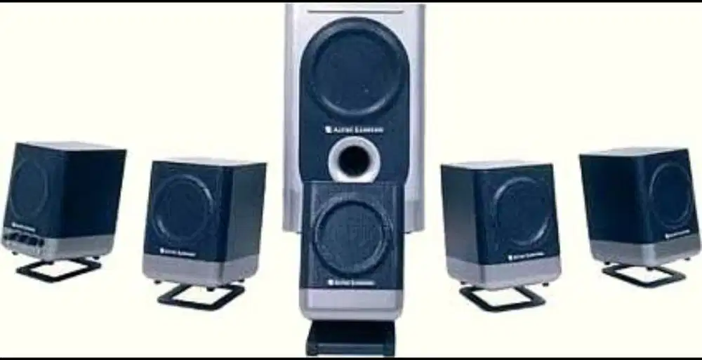 Dijual Speaker Altec Langsing 251 5,1 warna hitam murah