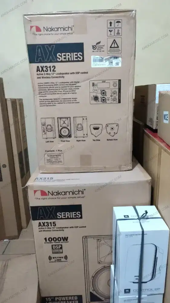 Speaker 15 inch nakamichi support wireless