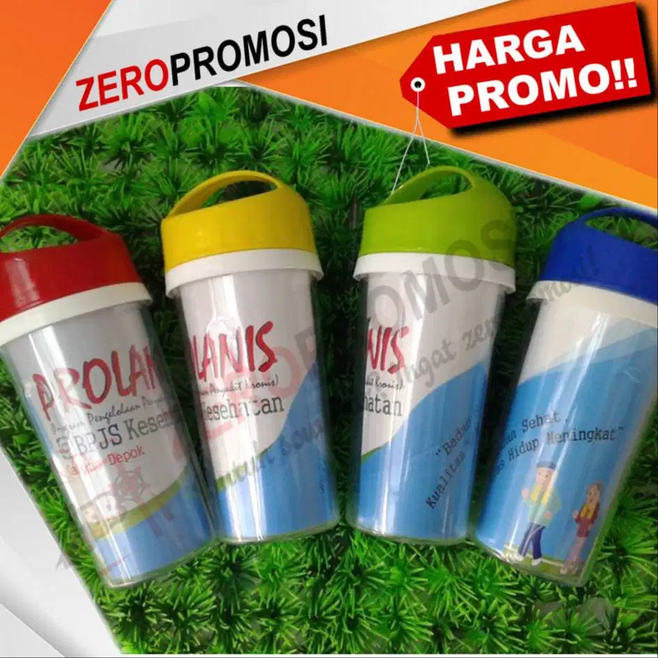 Tumbler Insert paper dapat memasukkan kertas print full color
