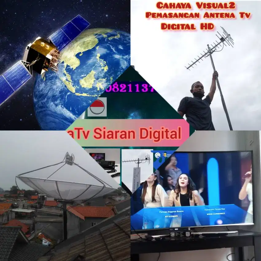 TOKO PASANG ANTENA TV  DIGITAL HD.  2023, DUREN SAWIT - JAKARTA TIMUR