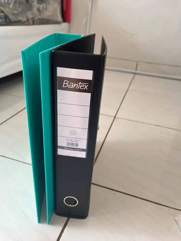 DIJUAL 2 BANTEX UKURAN FOLIO 70MM + SHEET PROTECTOR