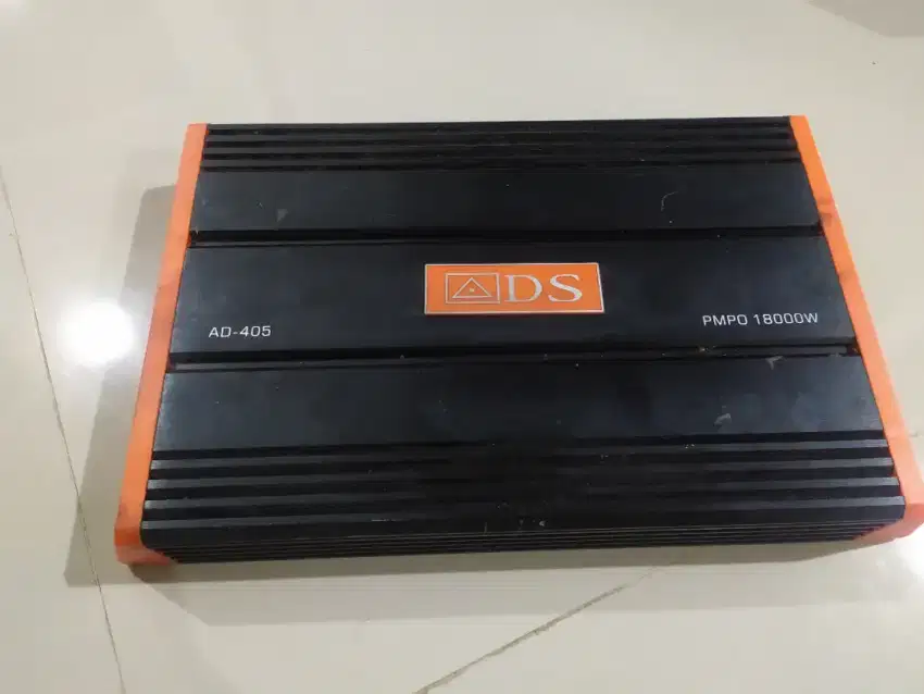 Power amplifier ads 405 dan box subwofer jec