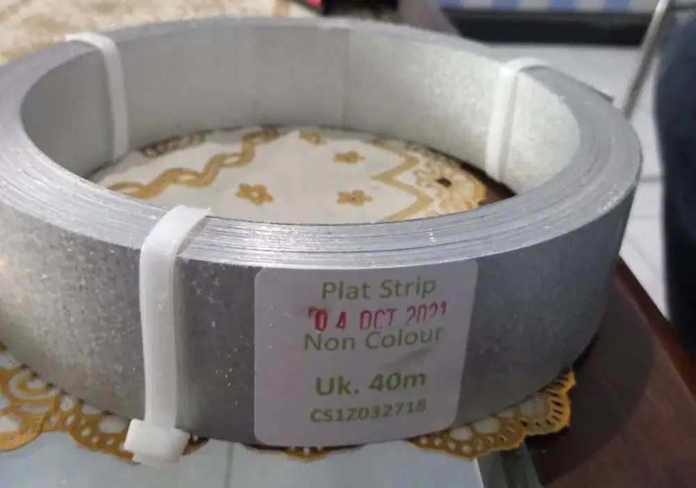 Promo Plat Strip Aluminium 3 Roll