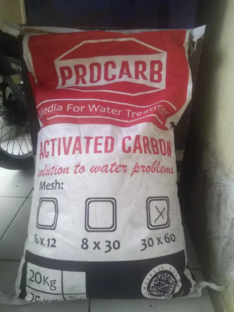 Isi media filter air (bonus cuci toren).