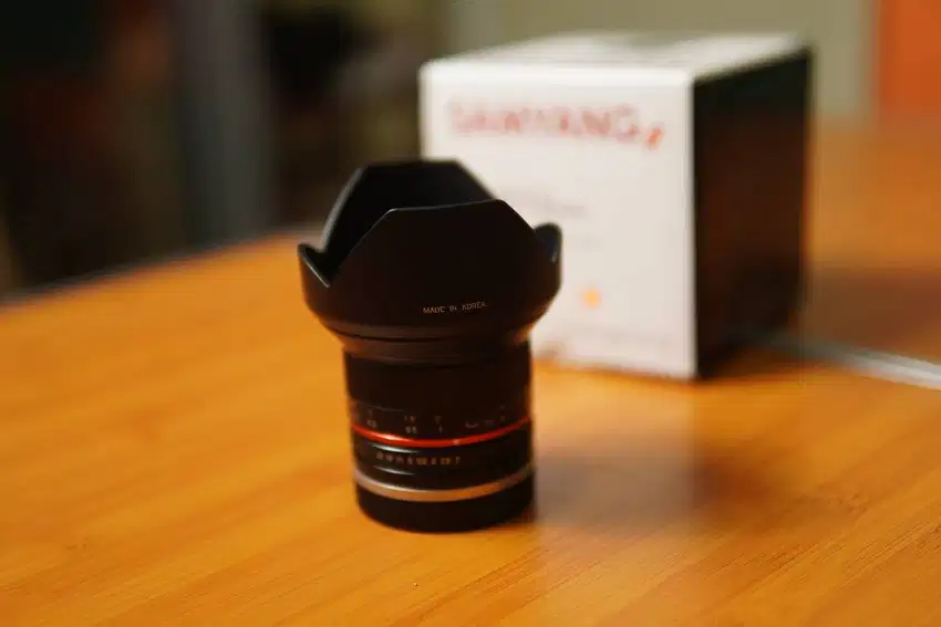 Samyang 12mm Manual Sony Mulus