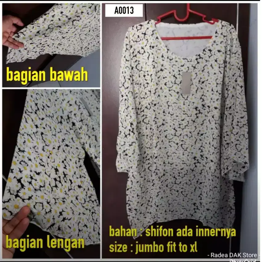 Baju atasan jumbo