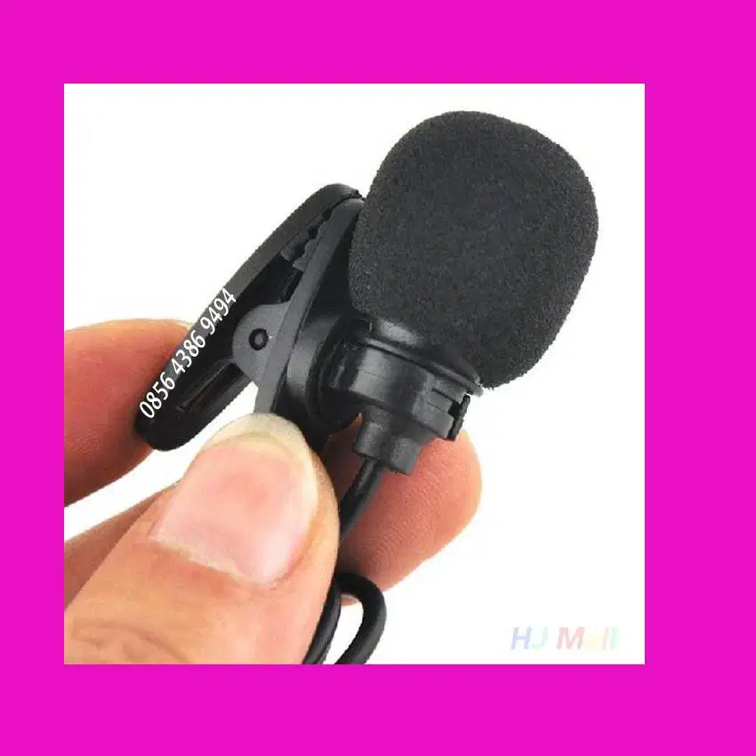 Mic Clip.On, Banyak FUNGSI = Karaoke / RECORD di Semua Gadget, KAMERA