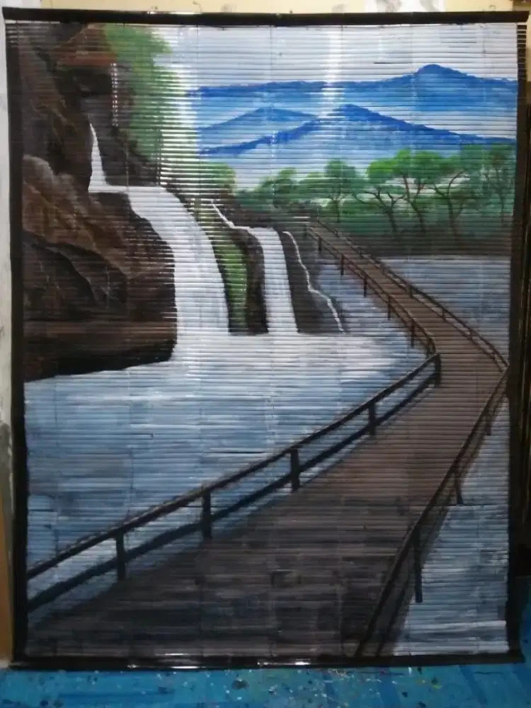 Kereii bambu wulung kulitan