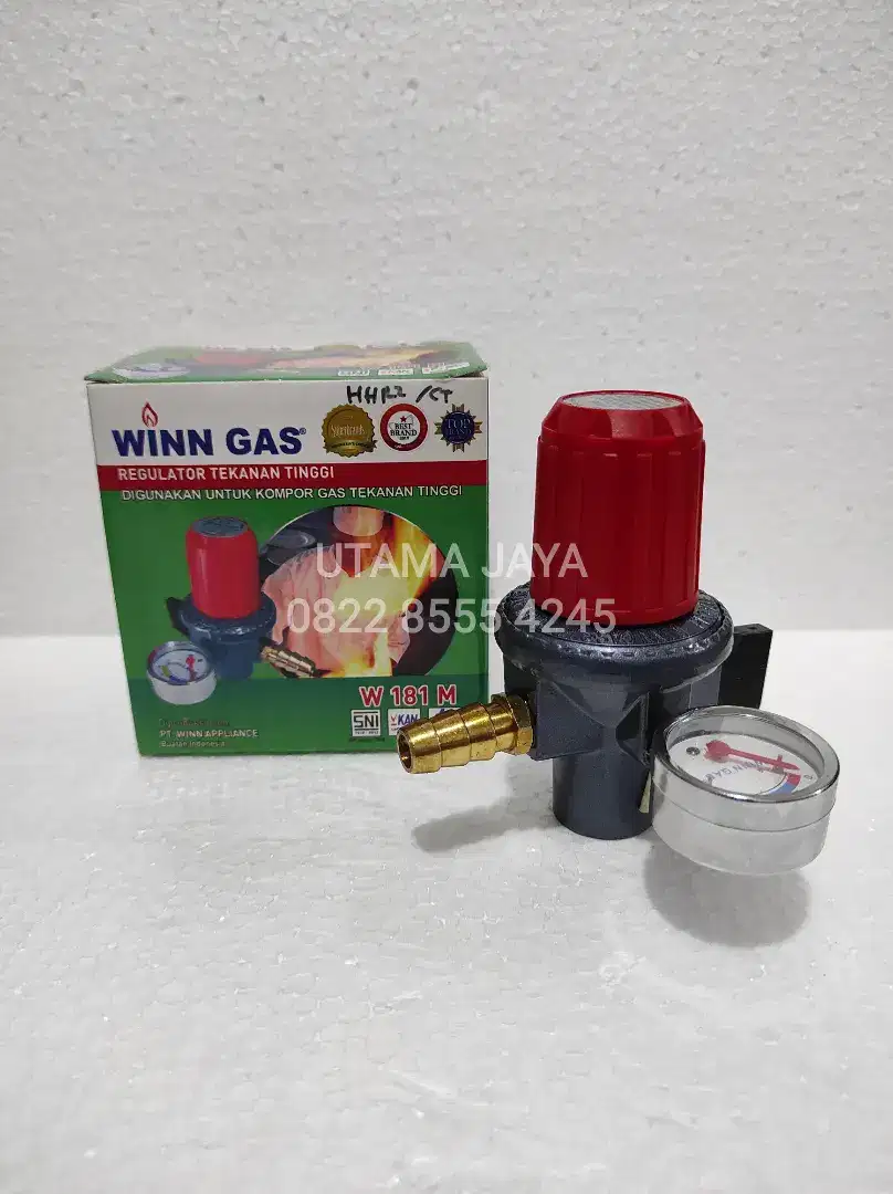 REGULATOR GAS TEKANAN TINGGI WINN GAS W-181M