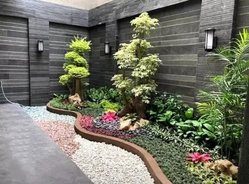 Jasa taman medan buat taman