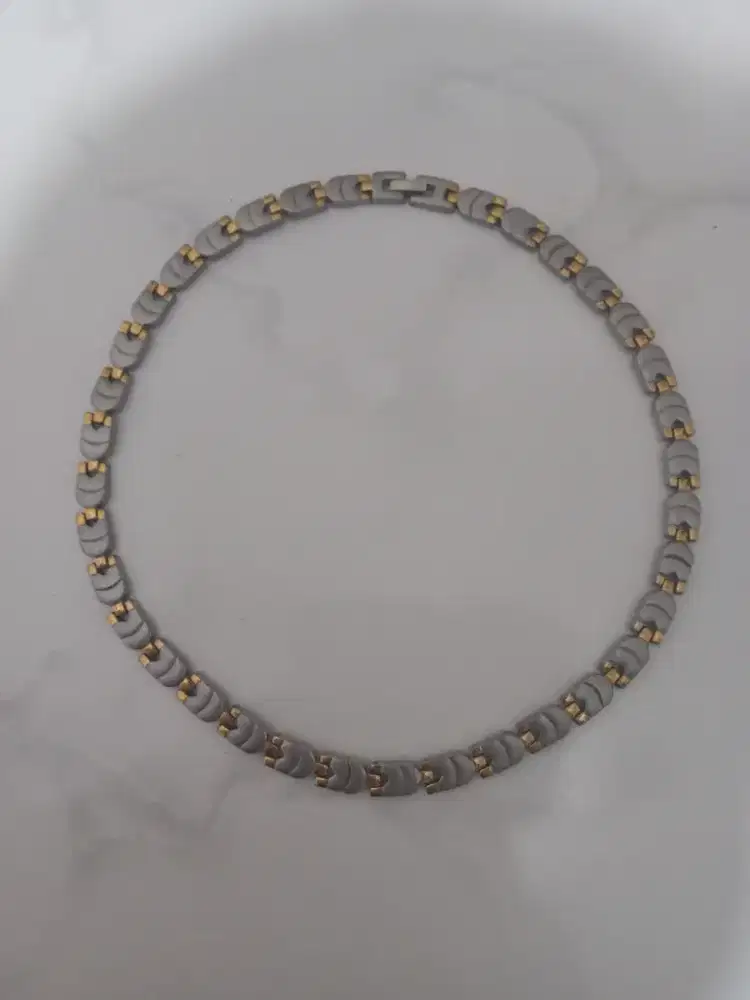 Kalung Magnet Kesehatan Motif Titik Gold