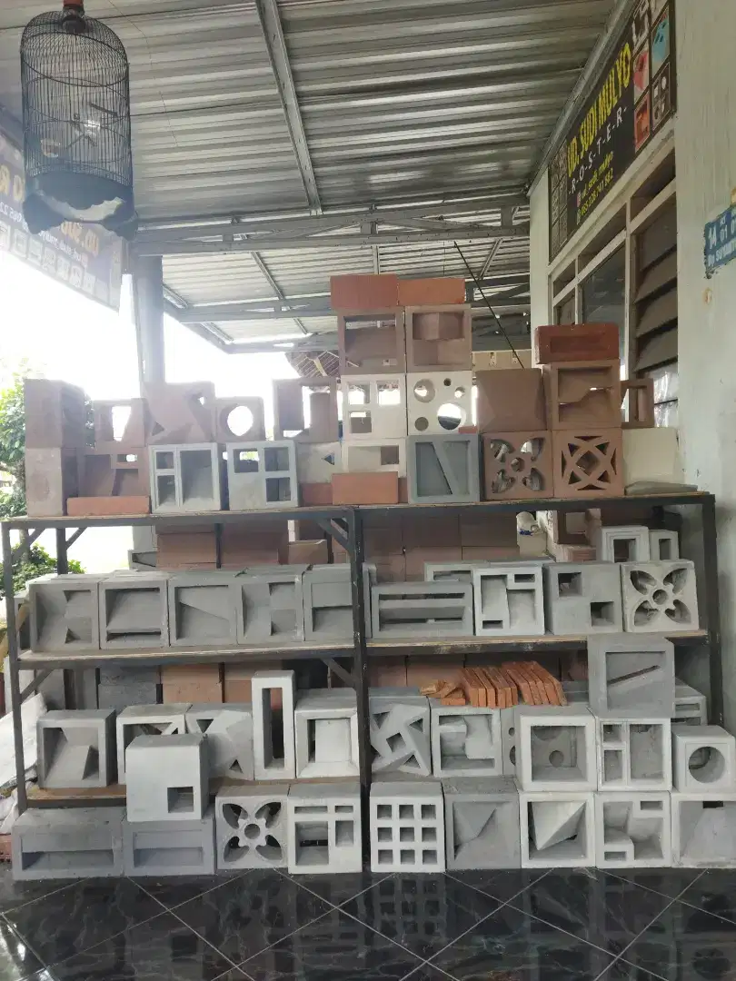 Roster beton minimalis