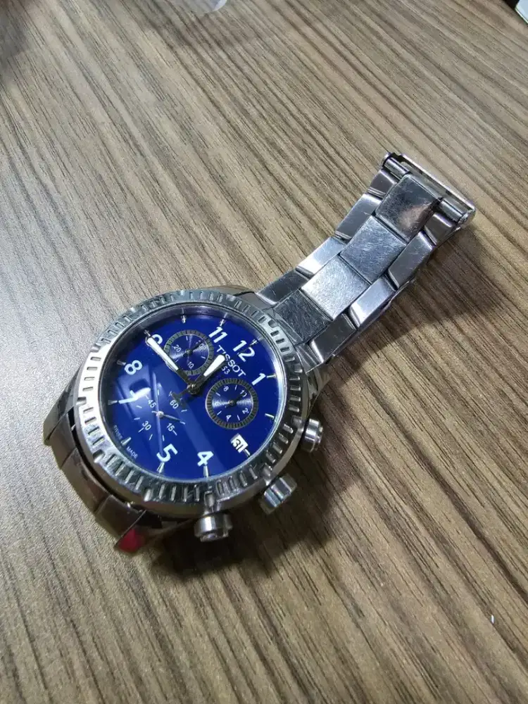Tissot V8 blue Langka