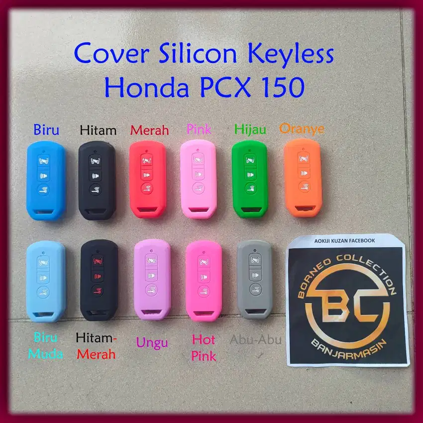 Cover Sarung Karet Silikon Kunci Remot Honda PCX Scoopy VARIO Yamaha