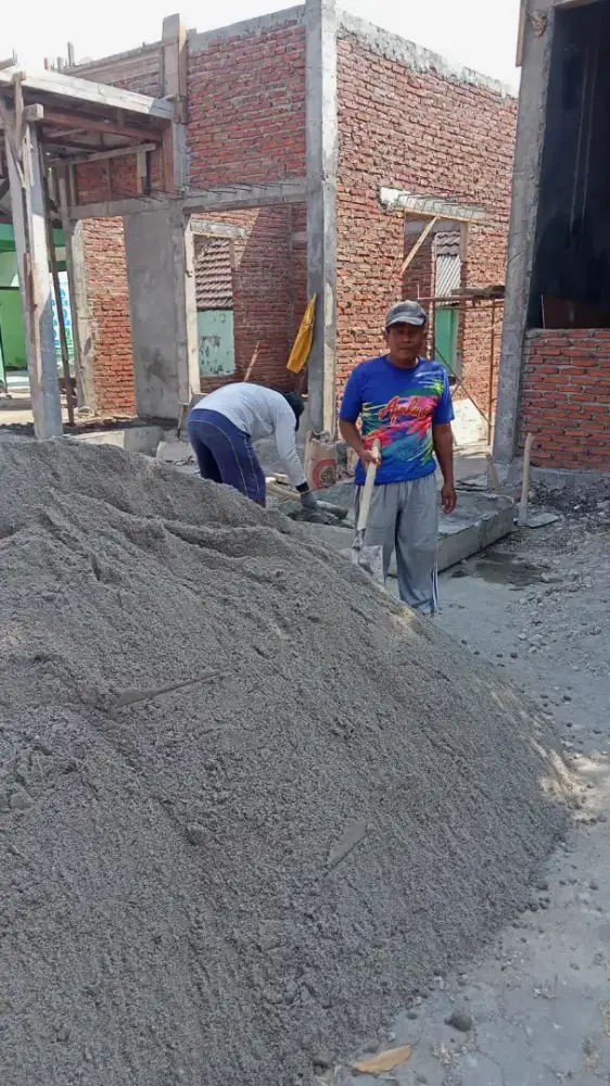 Pasir campur pasir cor pasir plester