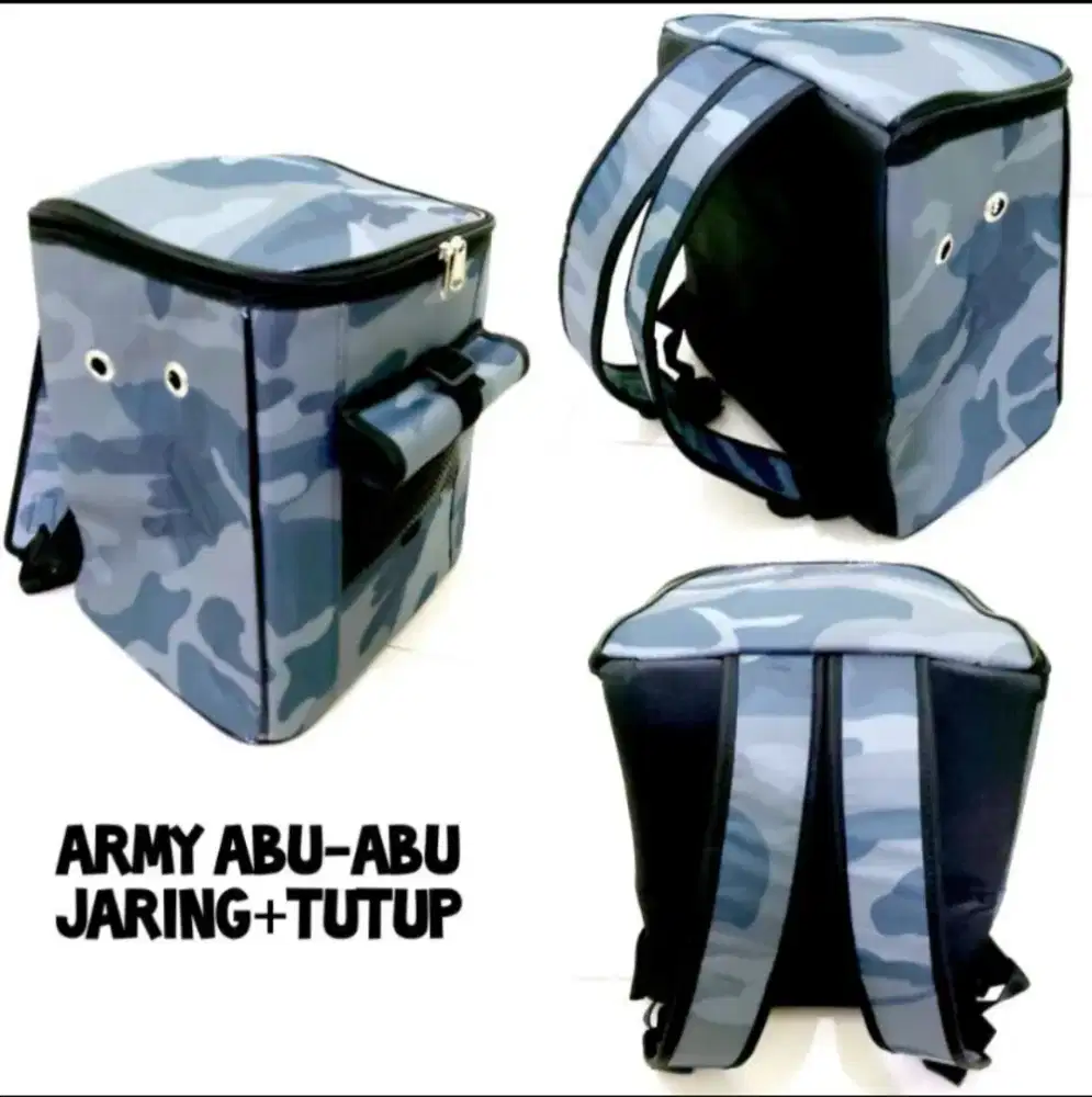 Pet cargo keranjang tas ransel hewan kucing anjing dll