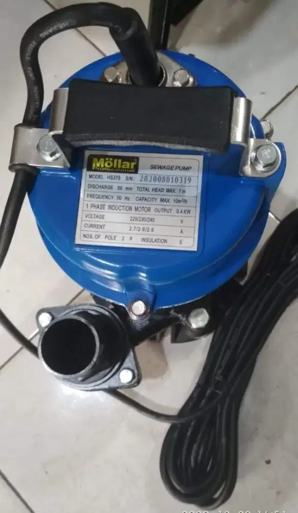 Pompa kolam 7 meter cocok untu sirkulasi dan nguras