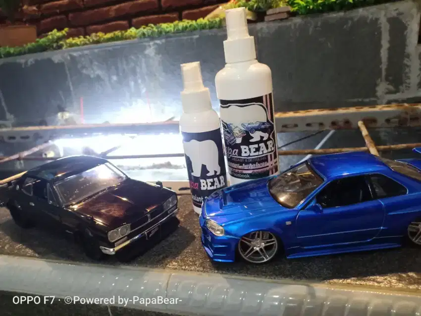 Spray Wax/sealant Untuk Diecast Loose Semi Coating