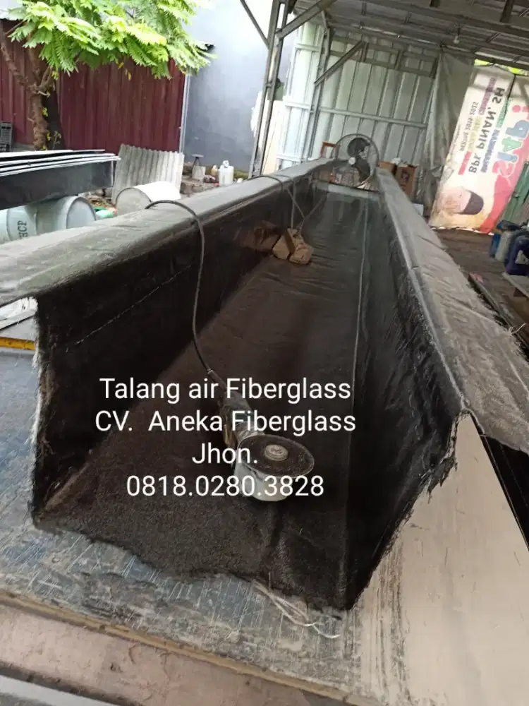 Produsen Talang Air Hujan / Talang Air Fiberglass