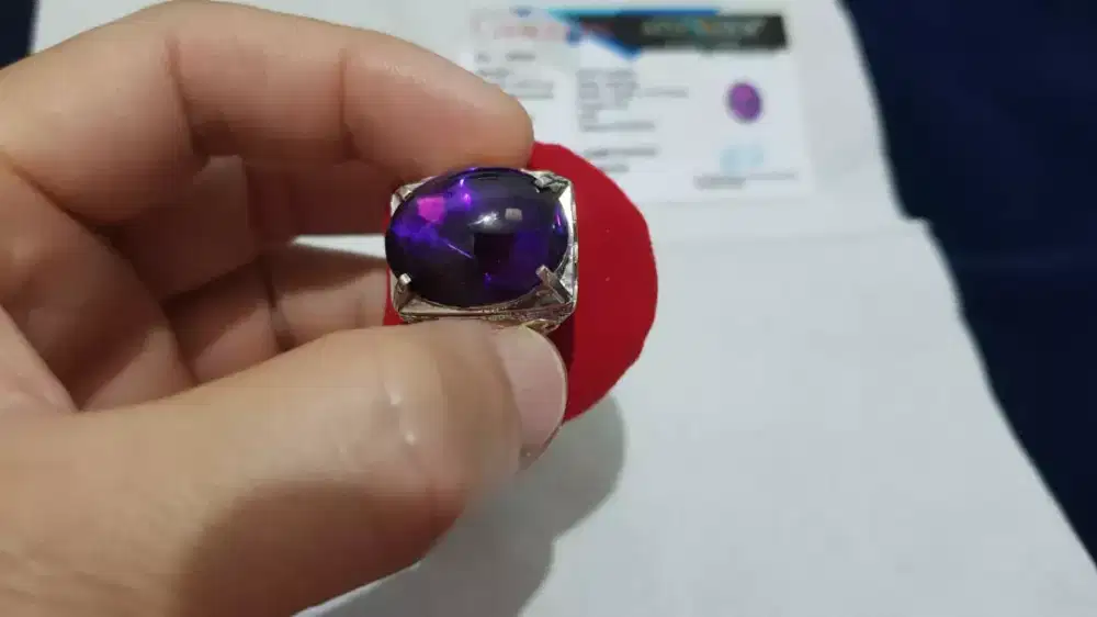 Dijual batu natural Amethyst