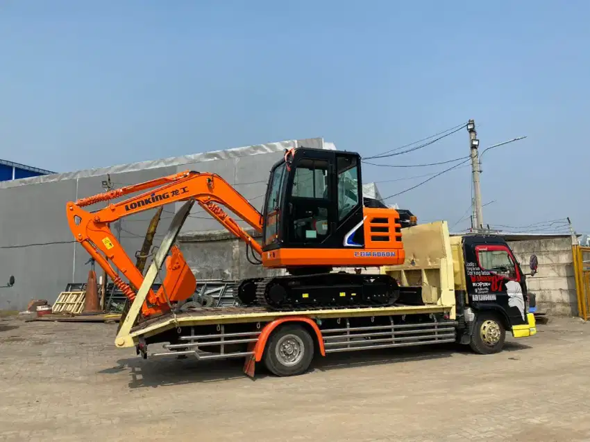 Excavator atau Exavator Lonking CDM6060N 6 Ton Tangguh & Terjangkau