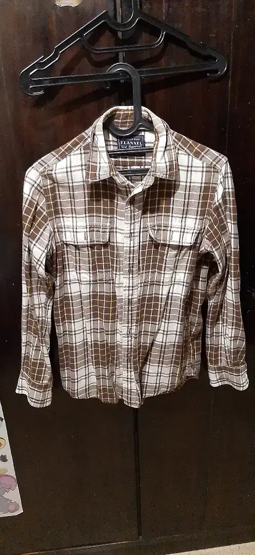 Kemeja Flannel Uniqlo