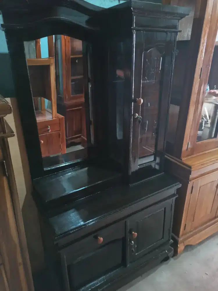 Jual Tolet gendong 1/2 biro. Jati muda warna cokelat tua