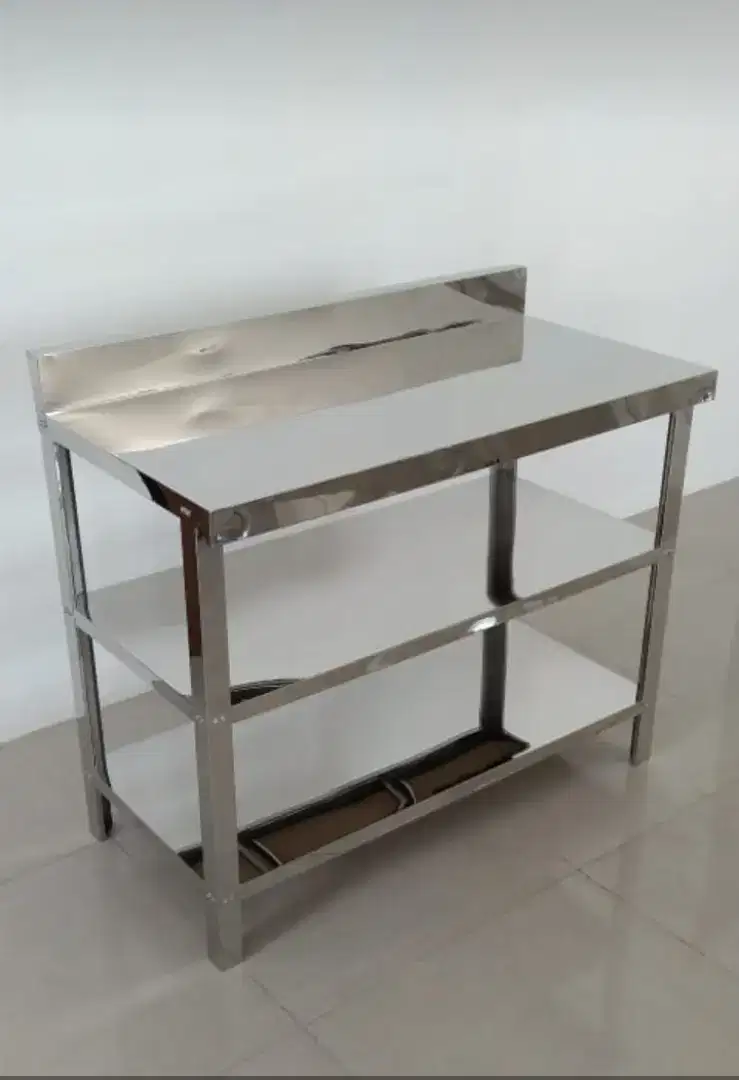 MEJA SAJI / MEJA KOMPOR STAINLESS STELL