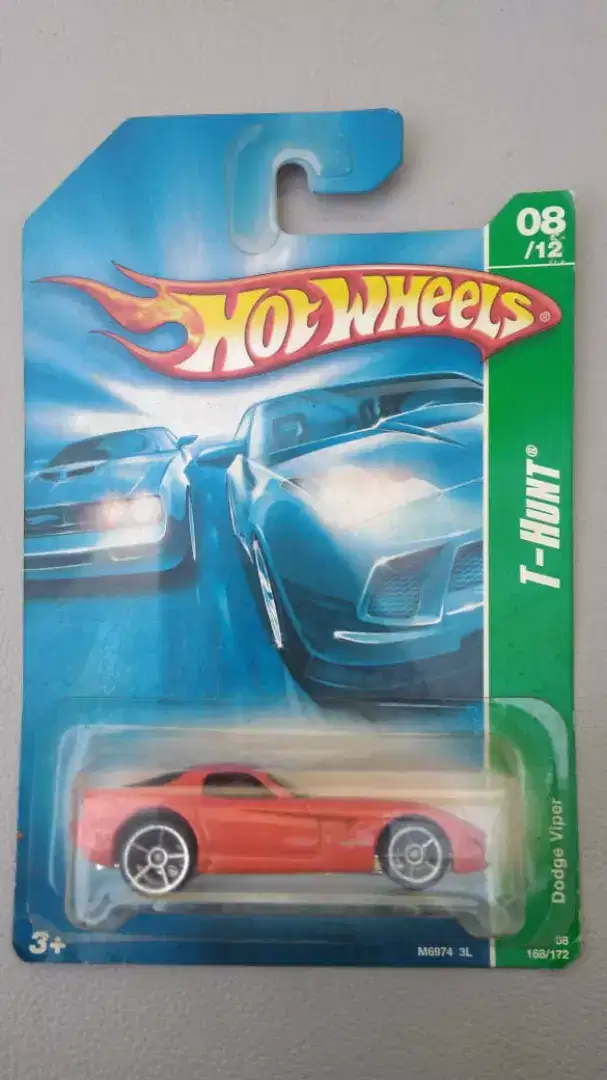 Hotwheels Dodge Viper T-Hunt Collector Edition