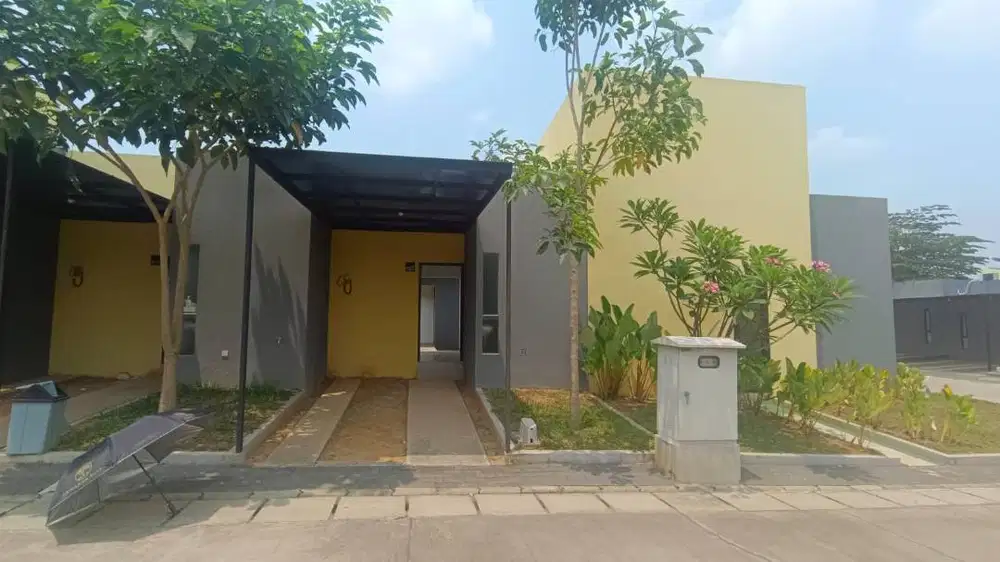Di jual rugi rumah baru hadap taman di samanea hill parung panjang