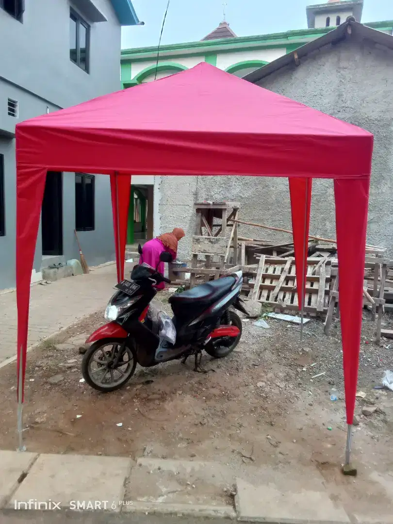 Tersedia tenda cafe piramid,siap antar jabodetabek.