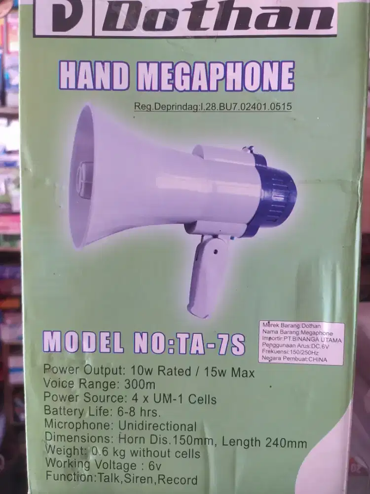 Toa Hand Megaphone TA 7S