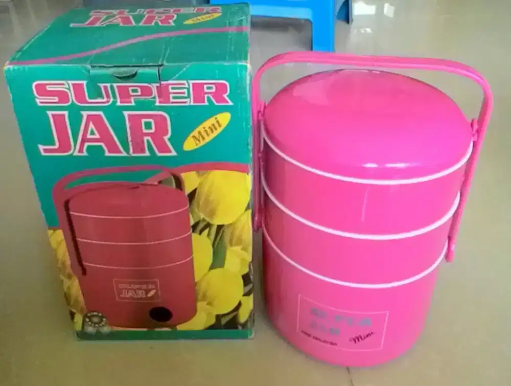 Rantang Plastik Elegan Anti Pecah